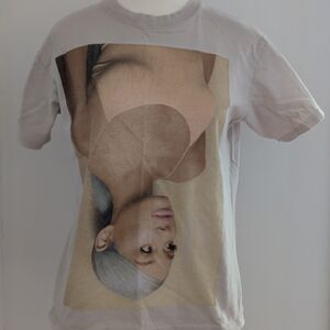 Upside-Down Ariane Grande Shirt - Sweetener Tour - Size XS